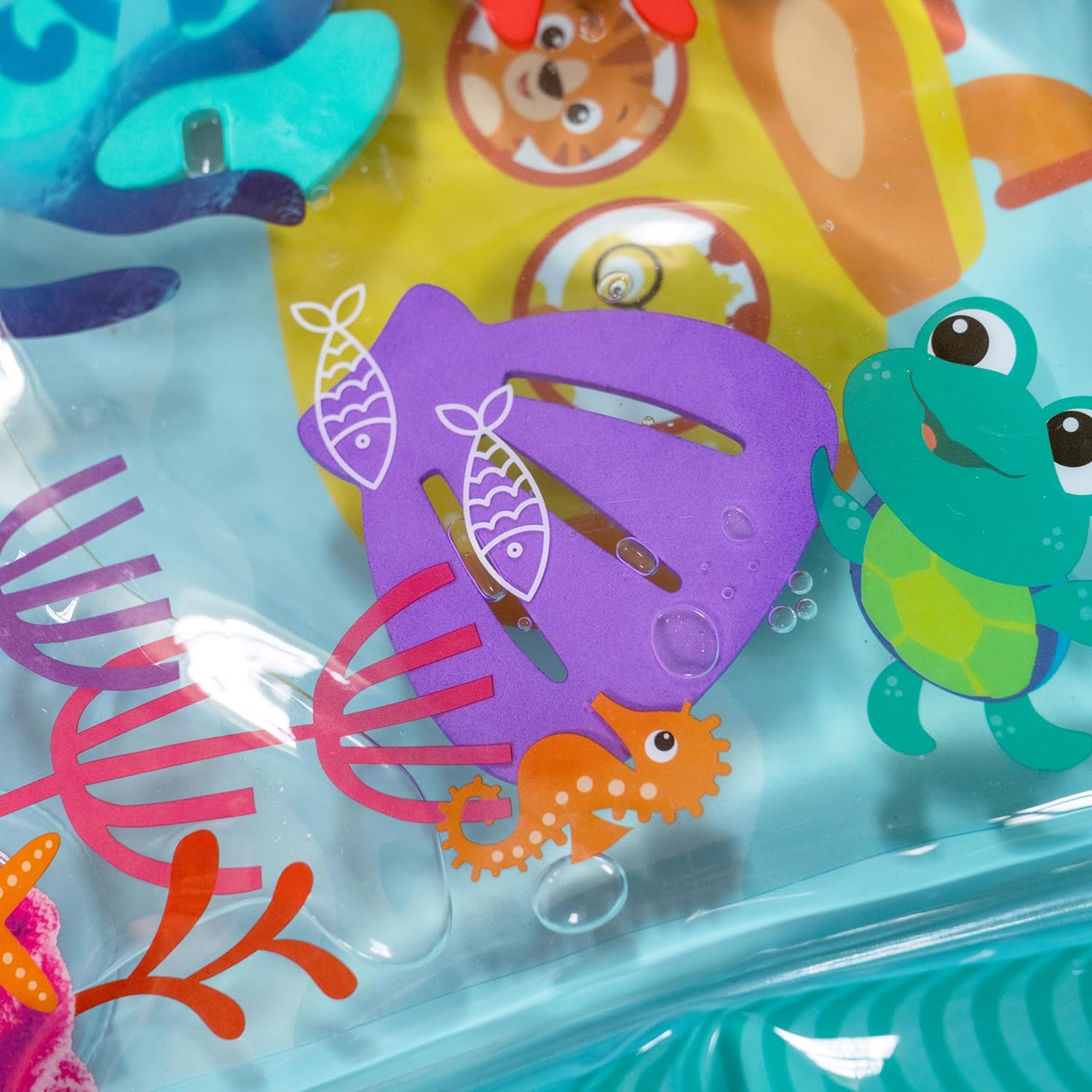 Baby Einstein - Ocean Explorers Sensory Splash Water Mat, for Tummy Time or Seated Play, Ages 0-36 Months