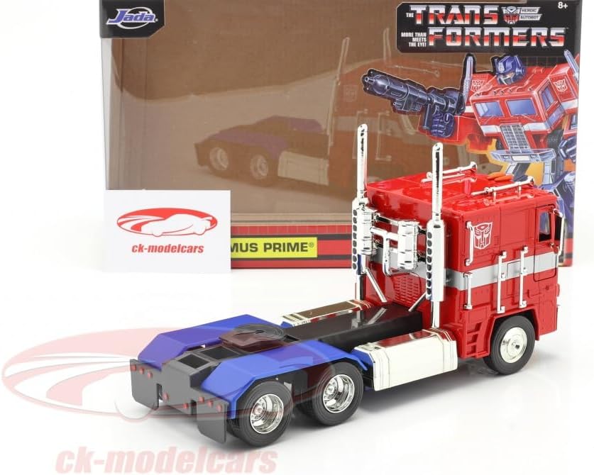 Jada Toys- Transformers vehículo, Color Rojo (253115005