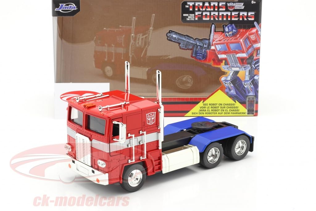 Jada Toys- Transformers vehículo, Color Rojo (253115005