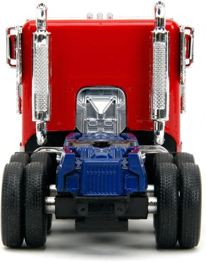 Transformers 1/32 T7 Optimus Prime Truck métal