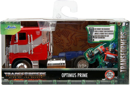 Transformers 1/32 T7 Optimus Prime Truck métal