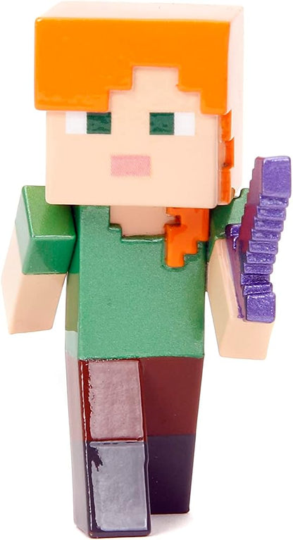 Jada - Set 4 nanofigure Minecraft 7 cm (253262001