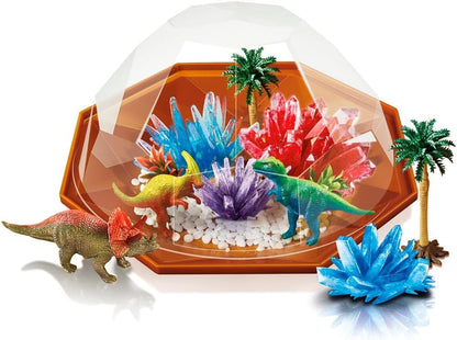 4M 403926 Dino Crystal Terrarium, Mixed Colours