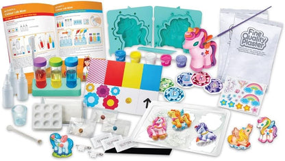 4M Stem-aangedreven kinderen, regenboog-eenhoorns, gigantische eenhoorn, kunst en handwerk, set & STEM-projecten, kinderen vanaf 5 jaar, roze