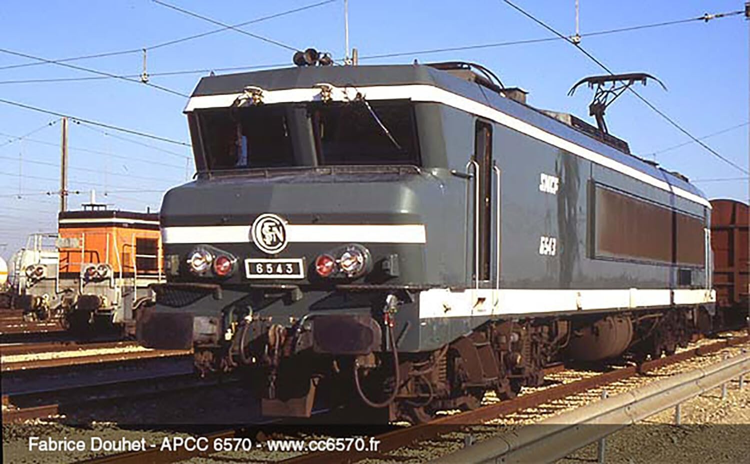 SNCF CC 6543 Elektrolokomotive Maurienne, grüne, weiße Aufschrift, Periode IV, DCC-Sound