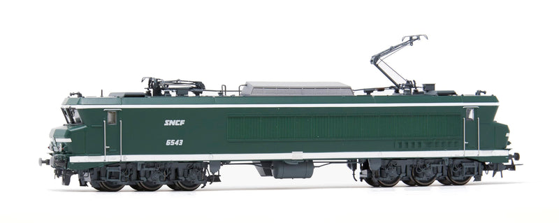 SNCF CC 6543 Elektrolokomotive Maurienne, grüne, weiße Aufschrift, Periode IV, DCC-Sound