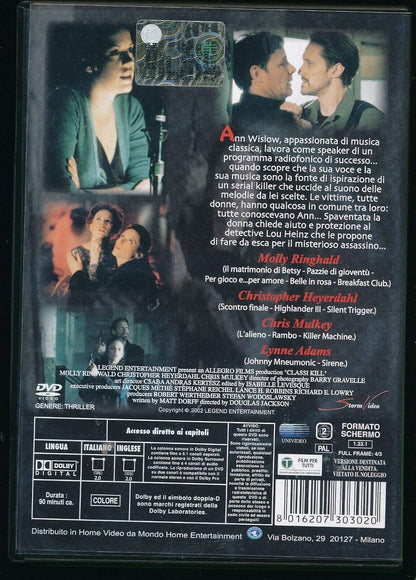 requiem per l'assassino dvd Italian Import