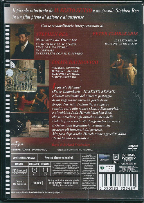 uno scomodo testimone (2003) dvd Italian Import