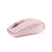 Logitech MX Anywhere 3S Compact Wireless Mouse, Fast Scrolling, 8K DPI Any-Surface Tracking, Quiet Clicks, Programmable Buttons, USB C, Bluetooth, Windows PC, Linux, Chrome, Mac