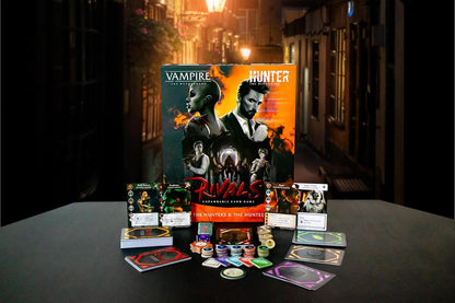 Renegade Game Studios | Vampire: The Masquerade Rivals - The Hunters & The Hunted | Card Game | Ages 14+ | 2-4 Players | 30-70 Minutes Playing Time