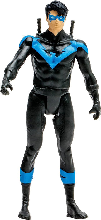 McFarlane Toys, DC Page Punchers, Figura de acción DC Comic Rebirth Nightwing de 3 Pulgadas con 5 Puntos de articulación, Figura Coleccionable de DC con cómic de Personajes, a Partir de 12 años