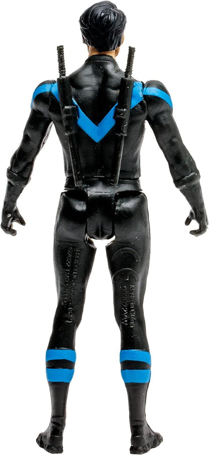 McFarlane Toys, DC Page Punchers, Figura de acción DC Comic Rebirth Nightwing de 3 Pulgadas con 5 Puntos de articulación, Figura Coleccionable de DC con cómic de Personajes, a Partir de 12 años