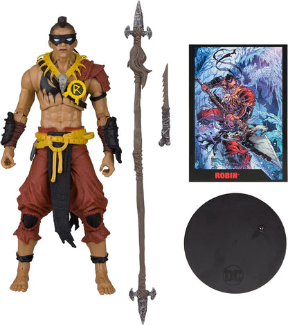 McFarlane Toys - DC Direct Page Punchers Robin 7in Action Figure with Batman Comic