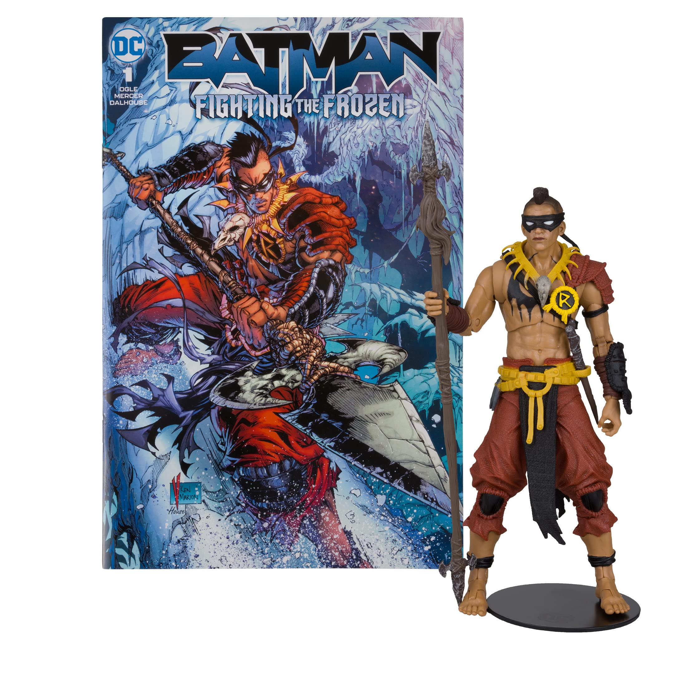 McFarlane Toys - DC Direct Page Punchers Robin 7in Action Figure with Batman Comic