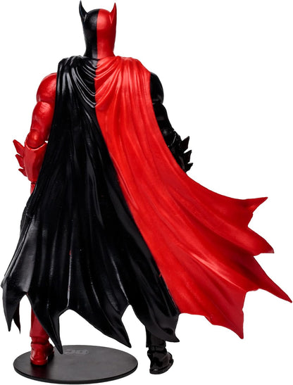 DC Multiverse - Statuetta a due facce come Batman (Batman: Reborn) 18 cm