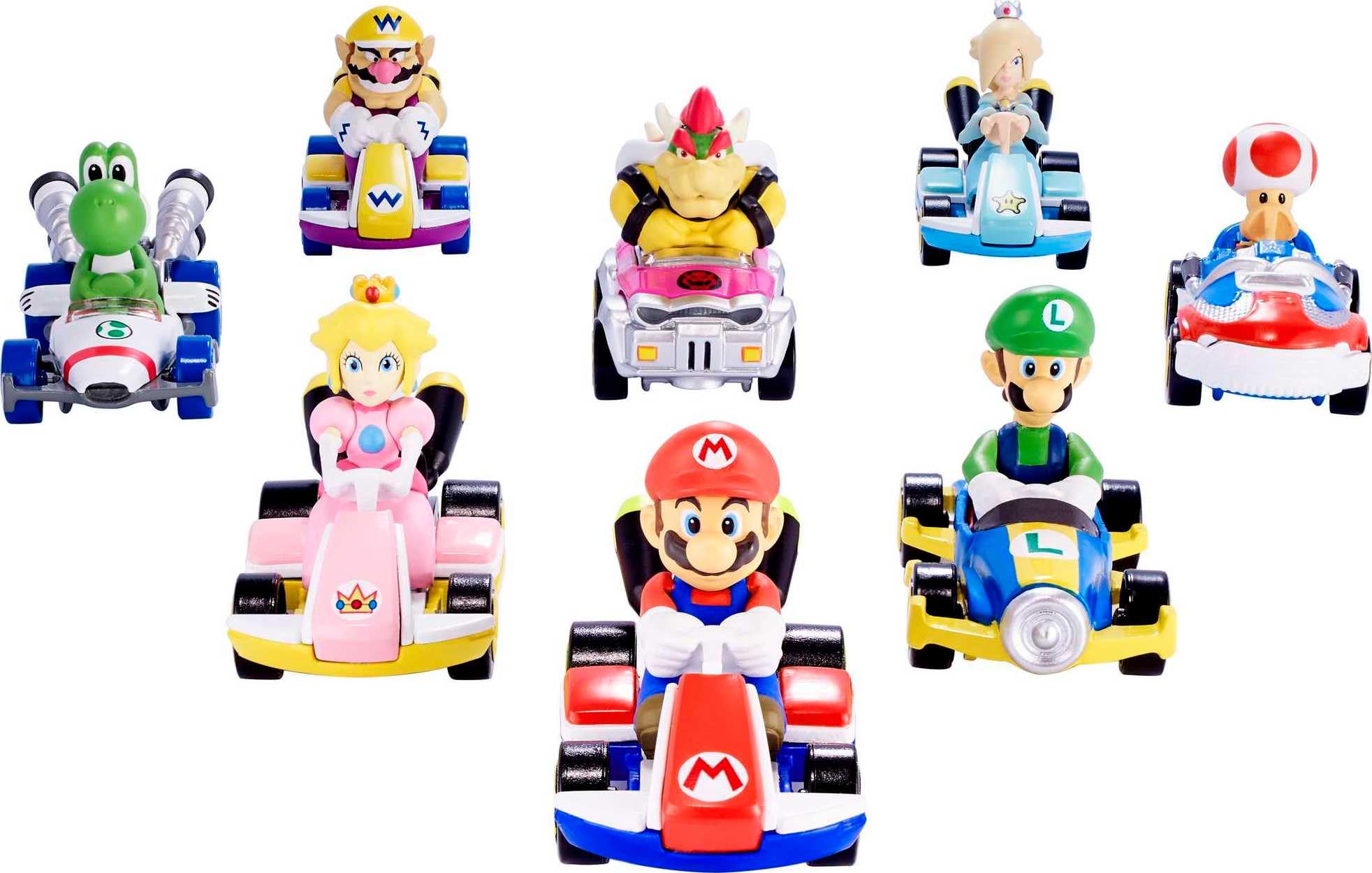 Hot Wheels 900 GBG25 Mario Kart Asstd, Multicolour