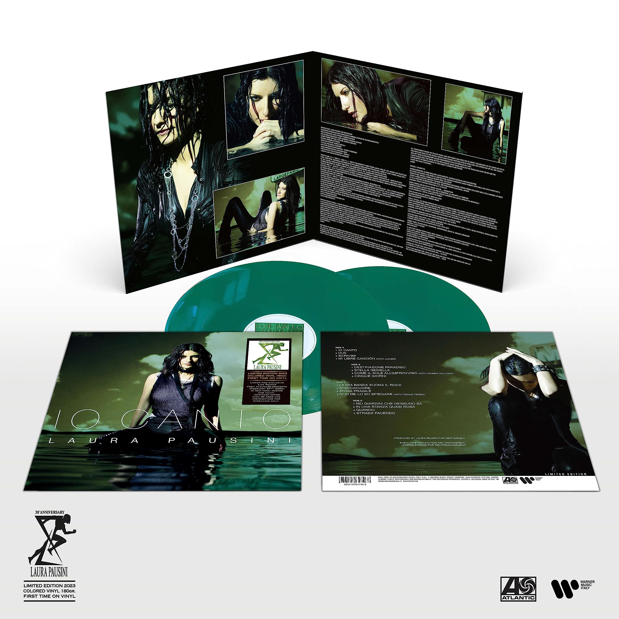 Io Canto Dark Green Vinyl. Limited & Numbered Edition