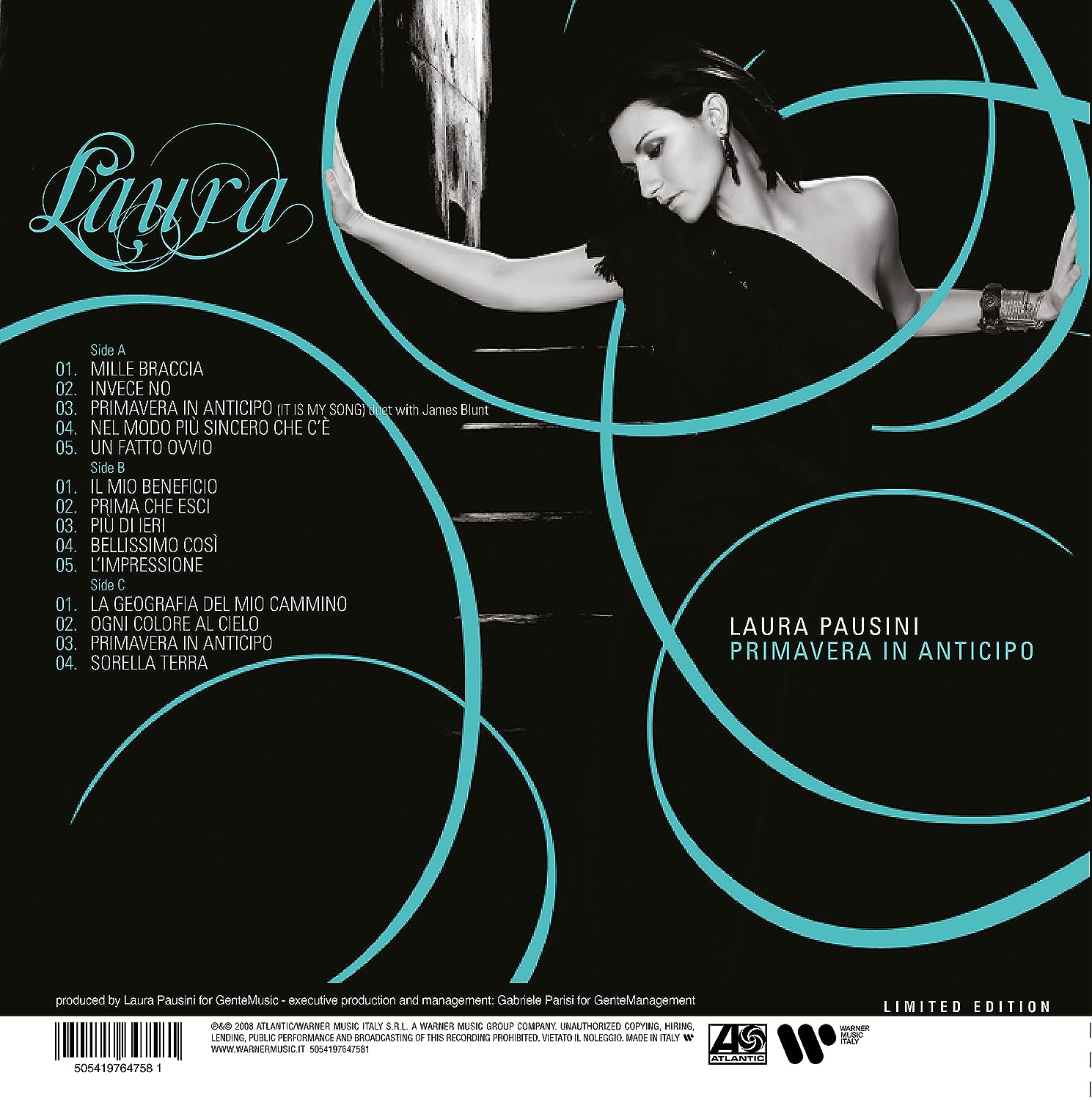 Primavera In Anticipo Blue Vinyl. Limited & Numbered Edition)