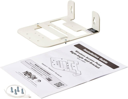 Tripp Lite Wall Bracket for Wireless Access Point Right Angle Steel White