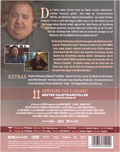 The Whale 4K (digipack)   (English audio)