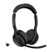Jabra Evolve2 55 Stereo Wireless Headset Air Comfort Technology, Noise-cancelling Mics, and ANC - Works with UC Platforms such as Zoom and Google Meet
