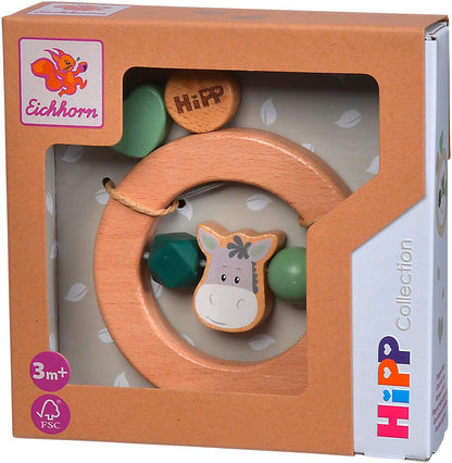 Eichhorn 100005874 EH Baby Hipp Ring Grasping Toy, Multi-Coloured