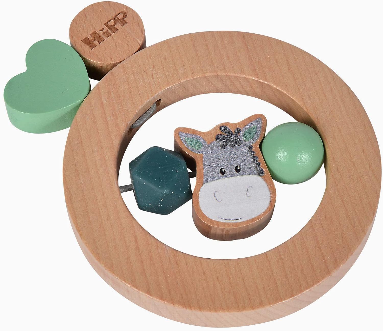 Eichhorn 100005874 EH Baby Hipp Ring Grasping Toy, Multi-Coloured
