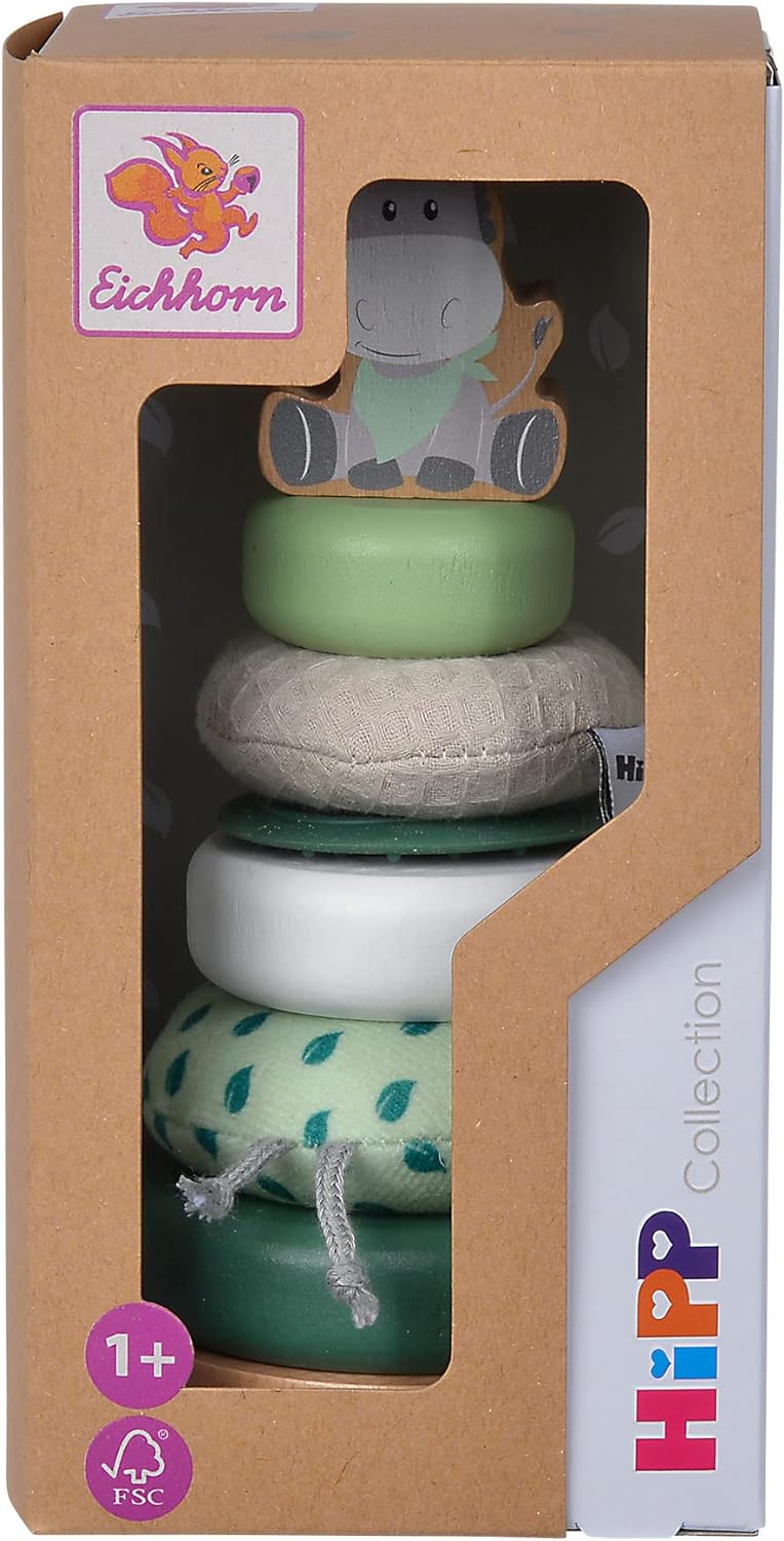 Eichhorn 100005869 EH Baby Hip Stacking Tower, multicoloured