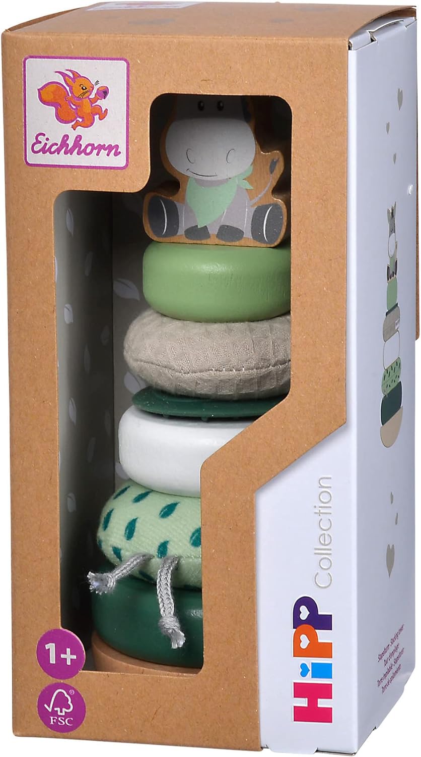 Eichhorn 100005869 EH Baby Hip Stacking Tower, multicoloured
