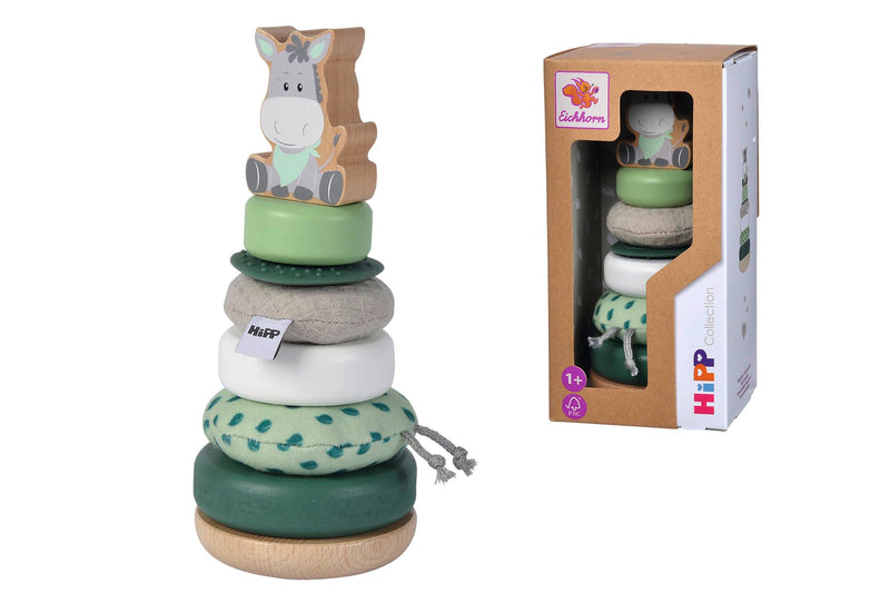 Eichhorn 100005869 EH Baby Hip Stacking Tower, multicoloured