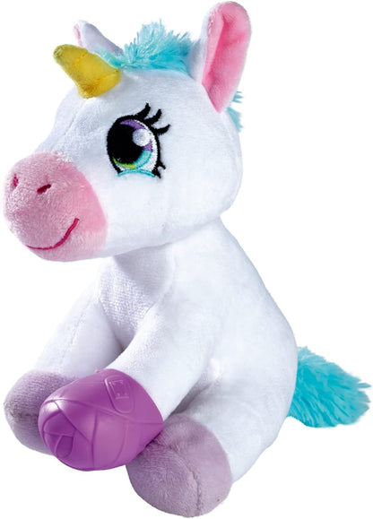 Simba-Doktorkoffer mit Plüsch Einhorn / 20cm / Koffer 23x20cm Zum Aufklappen / 3Jahre Maleta de médico con Unicornio de Peluche, 20 cm, maletín de 23 x 20 cm, para 3 años +, Large (4006592067540