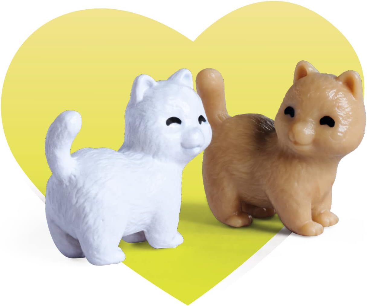 Steffi Love Baby Cats, Toy Doll in Fashionable Dress with Pregnant Cat and Two Cute Cat Babies, Accessories, 29 cm, from 3 Years