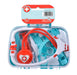 Simba 105541000 Doctor's Case, 2 Assorted Compartments, Only One Item Delivered, Transparent Lid, 7 Pieces, 18 x 16 cm, from 3 Years