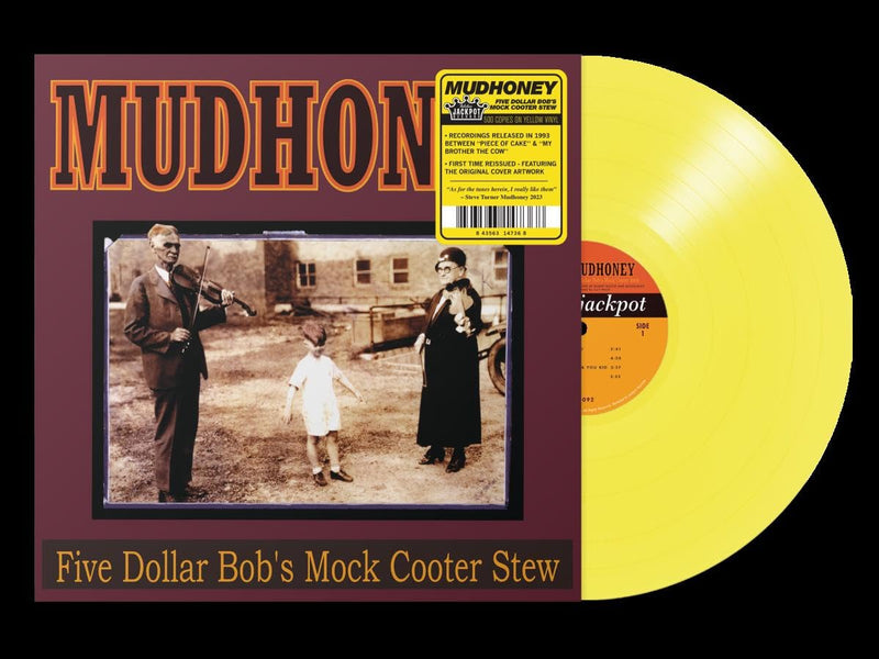 FIVE DOLLAR BOB`S MOCK COOTER STEW (YELLOW VINYL) (AMS EXCLUSIVE)