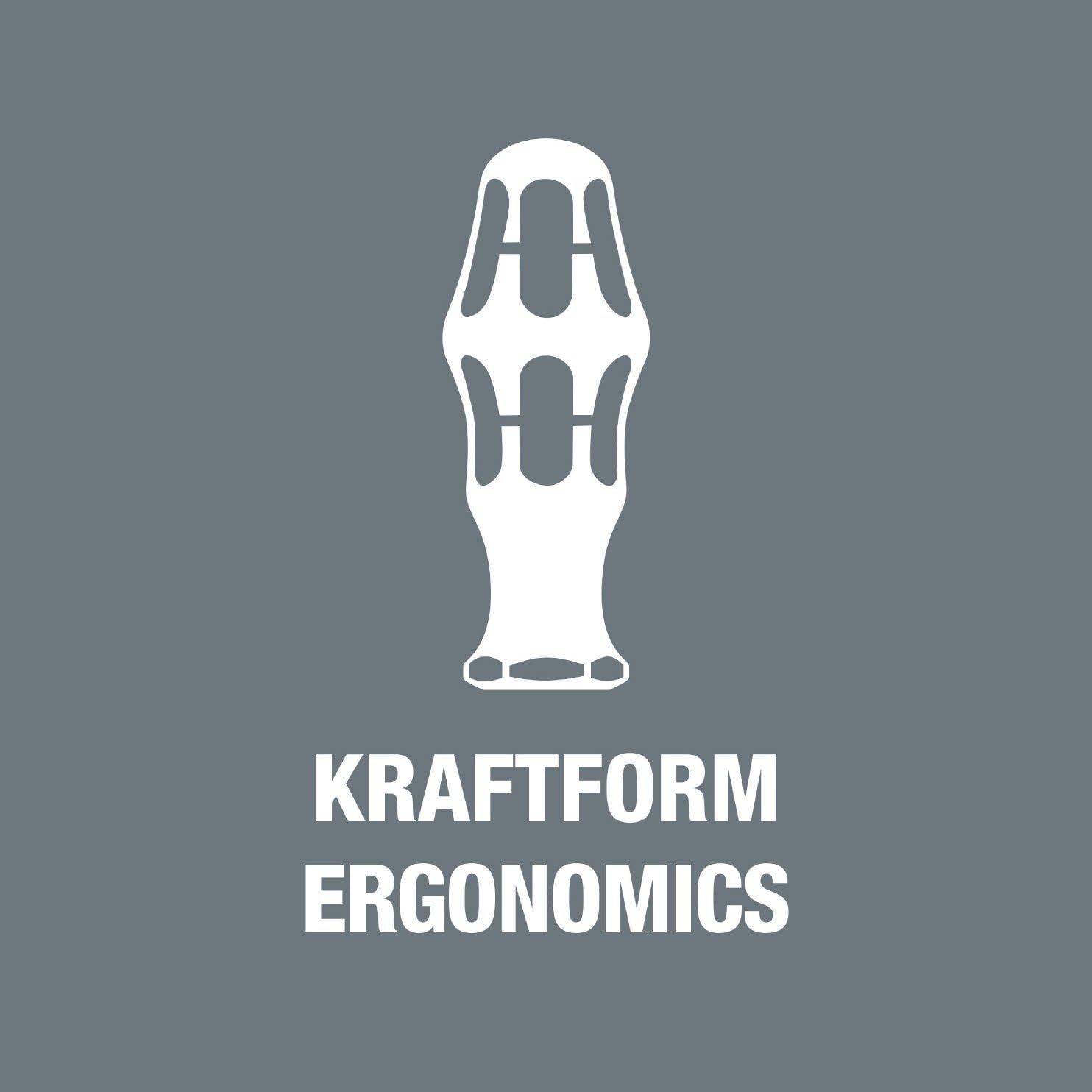 Wera Kraftform 350 Screwdriver - Phillips Tip 1