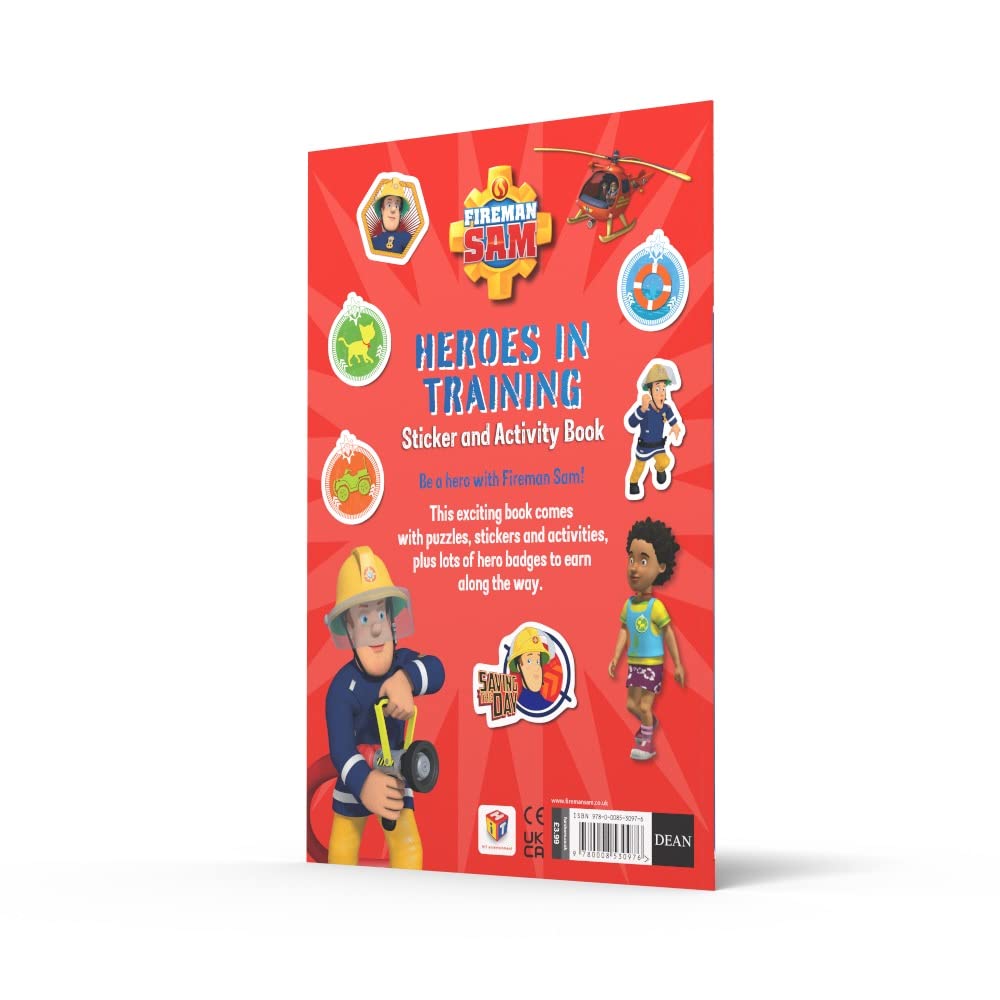 Fireman Sam Heroes in Training Sticker and Activity Book