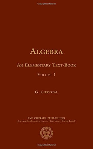 Algebra, an Elementary Text-book for the Higher Classes of Secondary Schools and for Colleges, Part 1