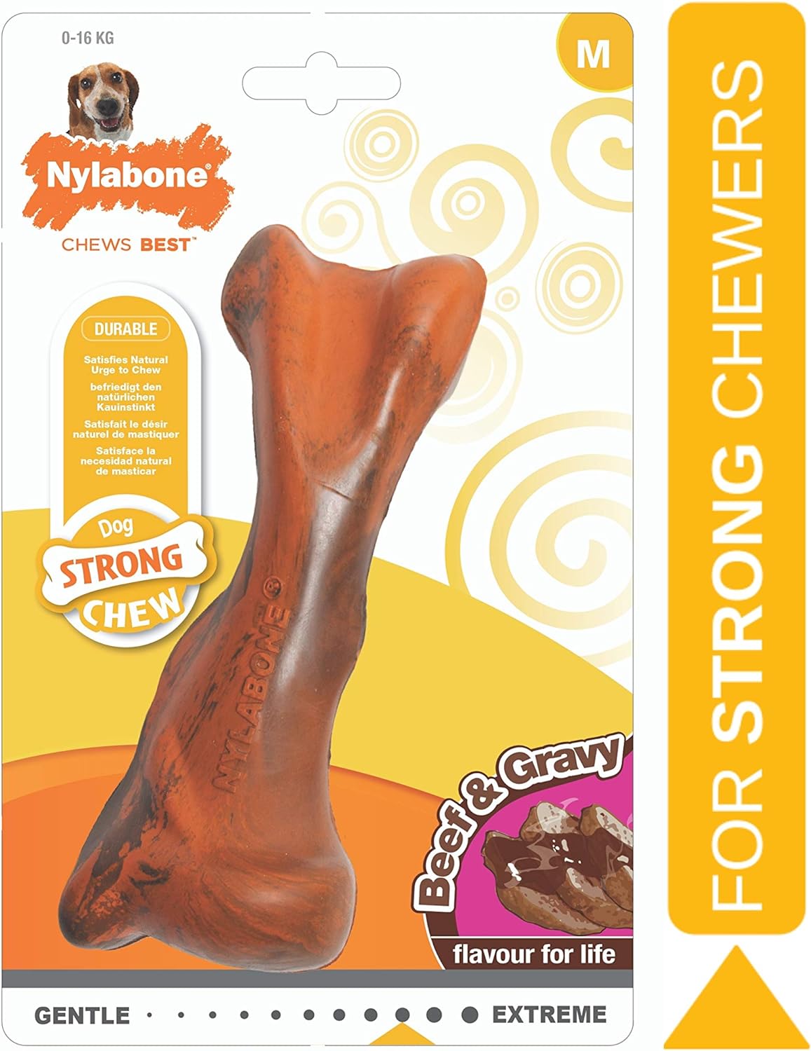 Nylabone Flavor Frenzy Strong Chew Toy Dog Toy