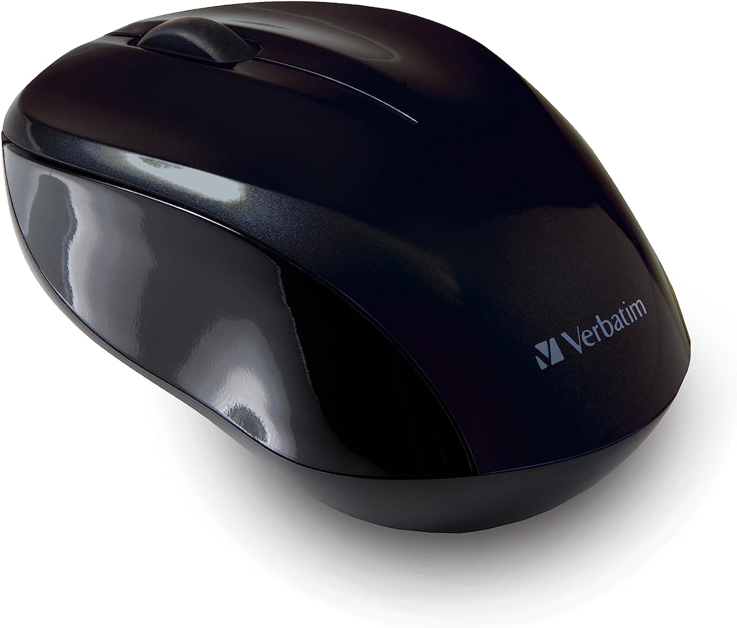 Verbatim GO NANO Wireless Mouse – Optical Wireless Mouse for PC and Mac with 2.4 GHz, 1600 dpi Resolution, Nano Receiver, Black