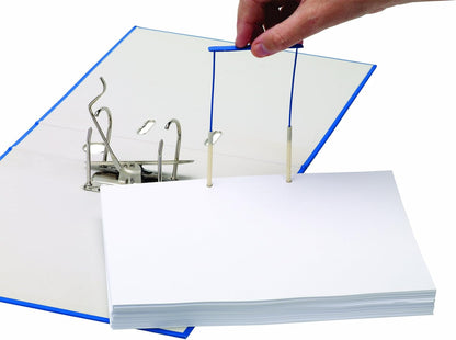 Bankers Box 0089701 ProClip Archive Clip 100 mm with Frame, 100% Recycled 50 Pieces blue