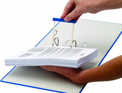 Bankers Box 0089701 ProClip Archive Clip 100 mm with Frame, 100% Recycled 50 Pieces blue