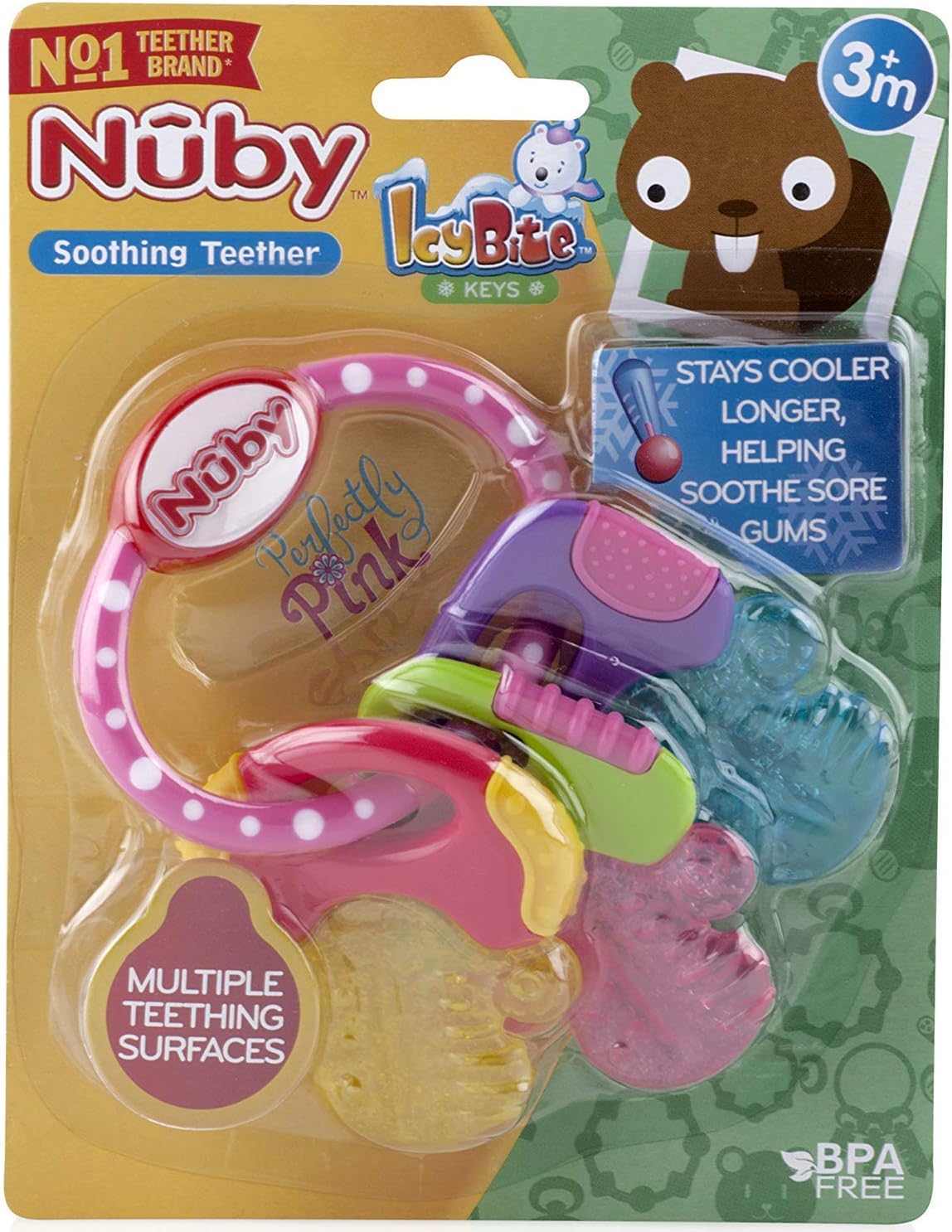 Nuby UK Ice Bite Teether Keys