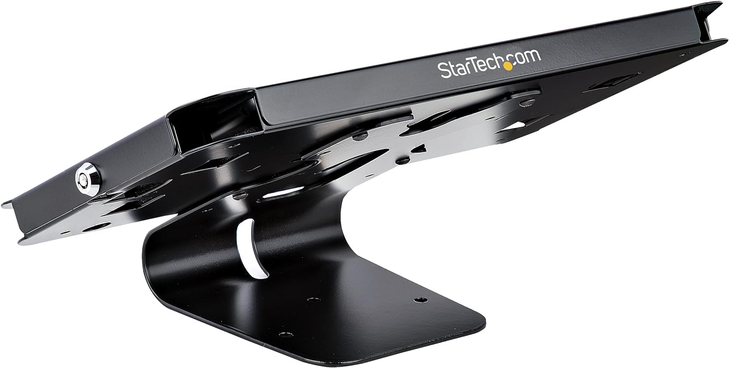 StarTech.com Secure Tablet Stand - Anti-theft Universal Tablet Holder for Tablets up to 10.5" - Lockable & K-Slot Compatible - Desk/VESA/Wall Mount - Security POS Tablet Stand (SECTBLTPOS2