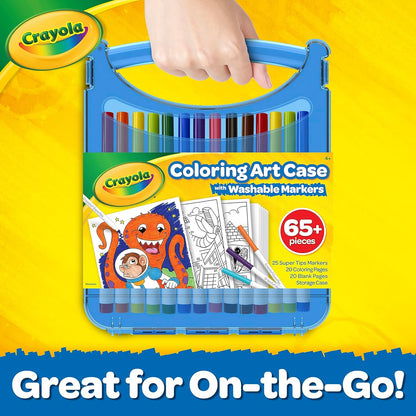 Crayola Washable Markers Create & Colour Case 65 pieces, 04-0377-E-000