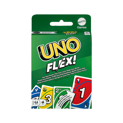 Mattel Games Juego de Cartas UNO Flex Juego de Mesa Familiar, 2 a 8 Jugadores, +7 años (Mattel HMY99