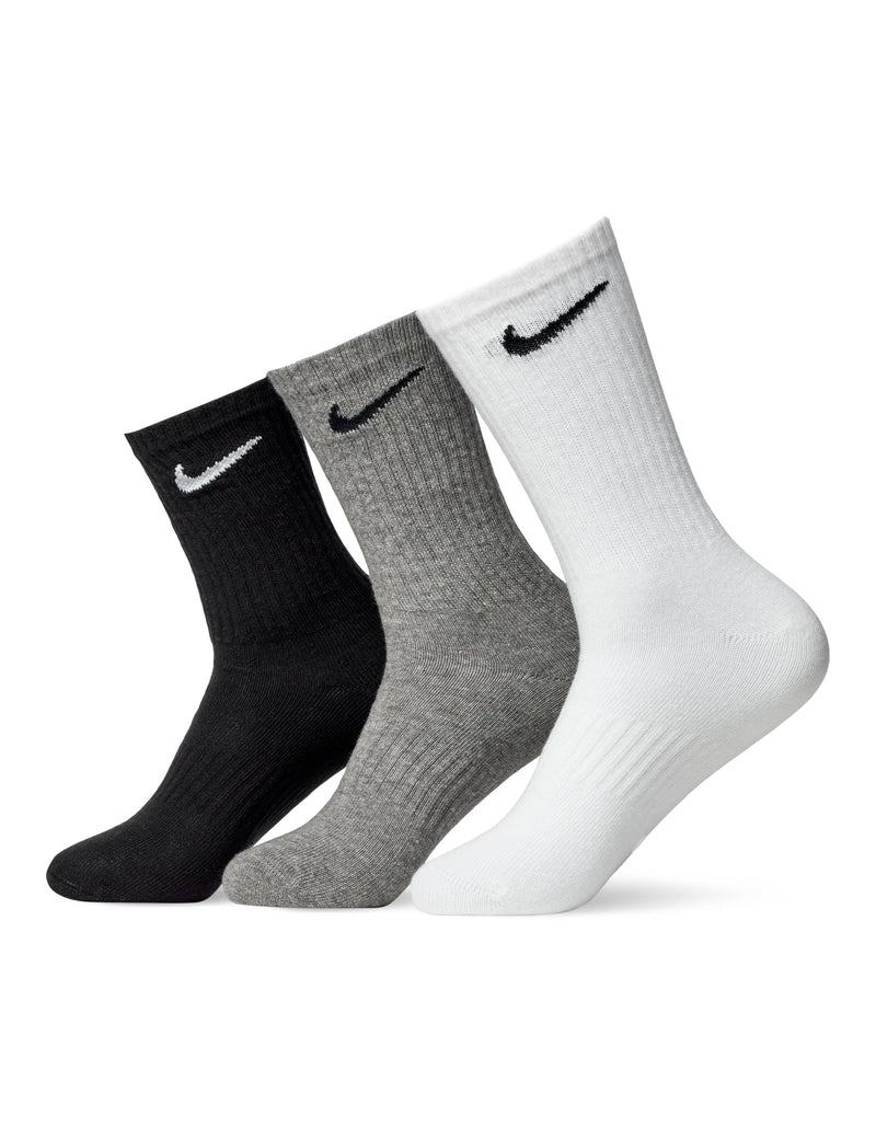 NIKE Men's Unisex U Nk Everyday Ltwt Crew 3pr Socks (pack of 1)