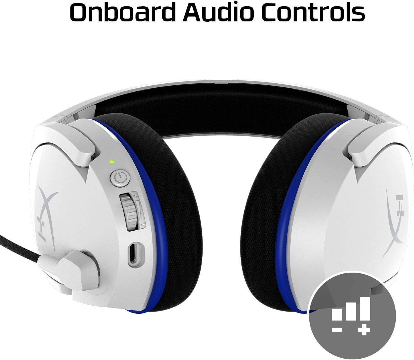 HyperX Cloud Stinger Core Wireless Gaming Headset for PS4 and PS5, White One Size Cloud Stinger Core Headset