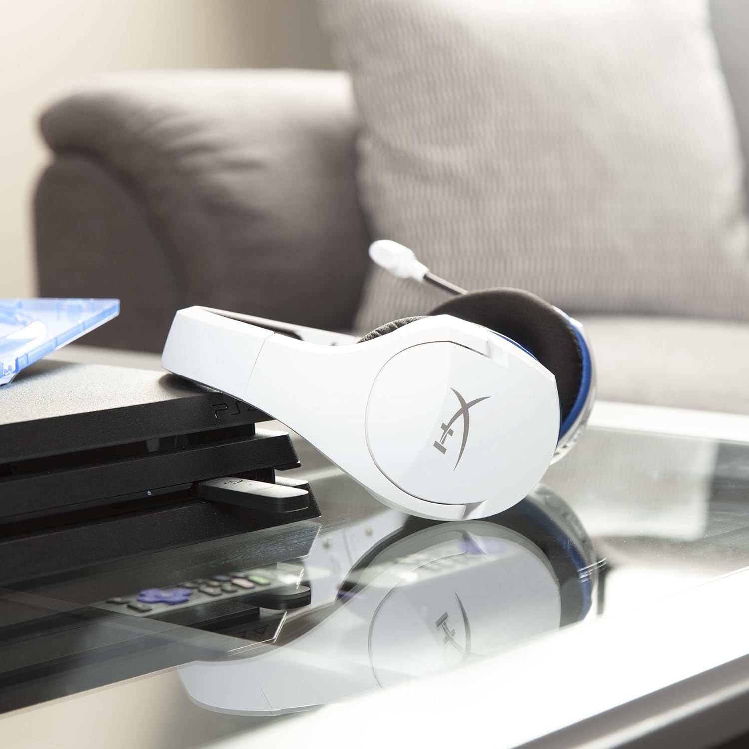 HyperX Cloud Stinger Core Wireless Gaming Headset for PS4 and PS5, White One Size Cloud Stinger Core Headset