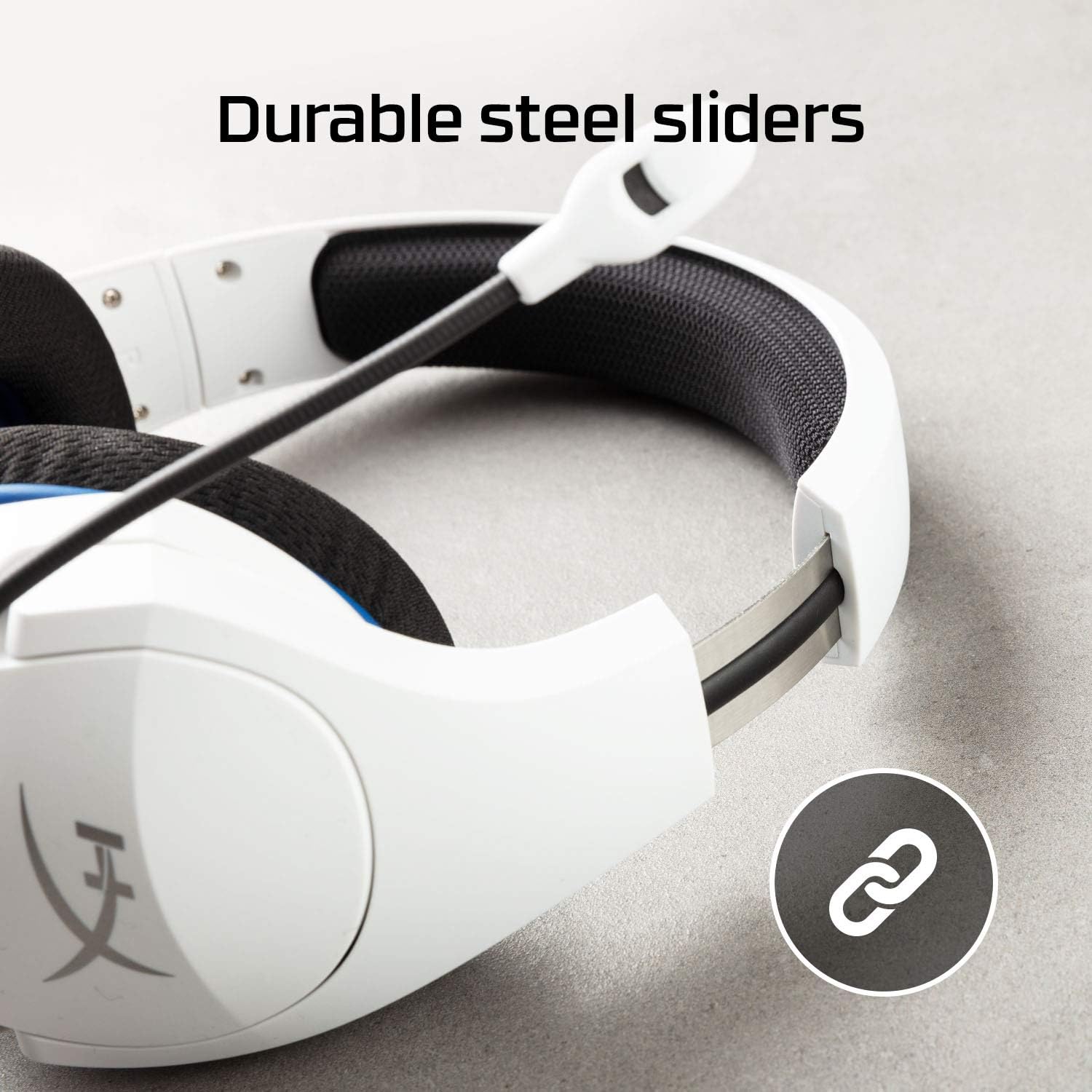 HyperX Cloud Stinger Core Wireless Gaming Headset for PS4 and PS5, White One Size Cloud Stinger Core Headset