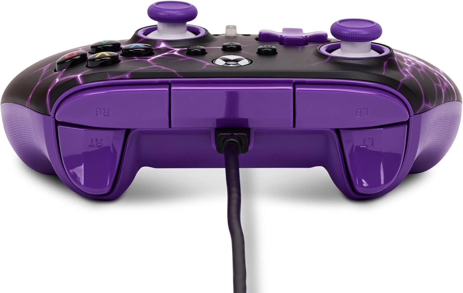PowerA Enhanced Wired Controller for Xbox Series X|S - Purple Magma, gamepad, video game / gaming controller